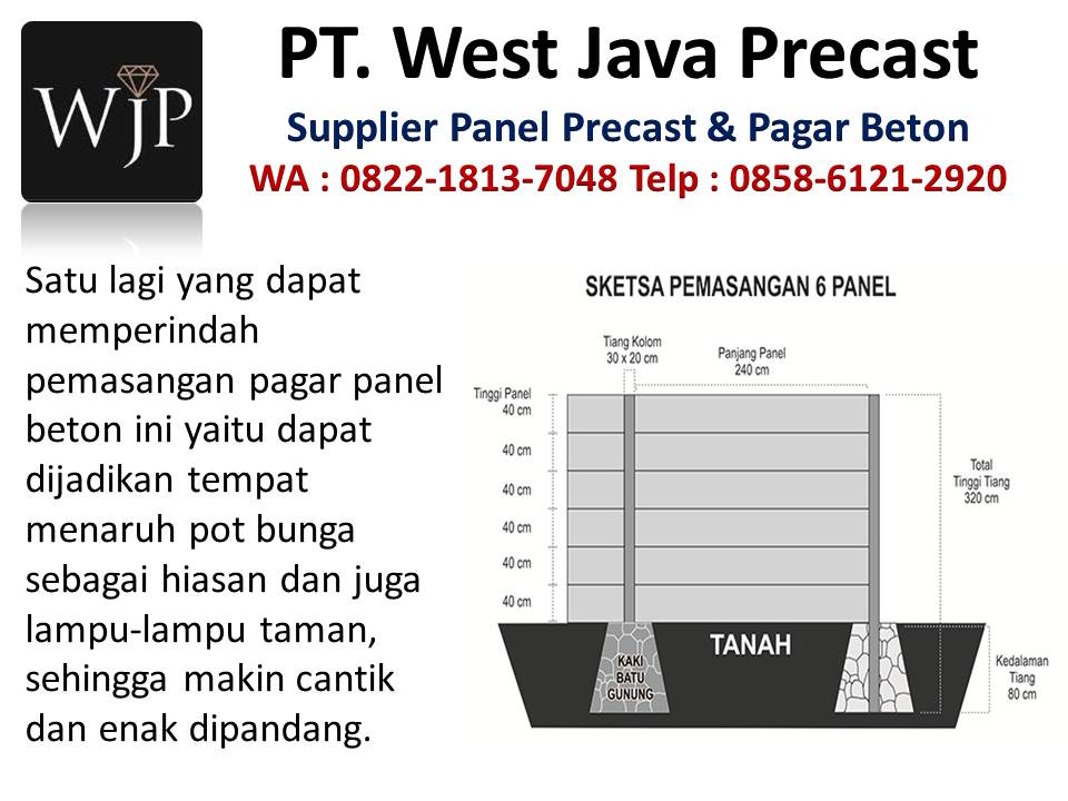 Pagar beton panel hubungi wa : 082218137048, tempat produksi pagar beton di Bandung Vendor-pagar-rumah-beton-terbaru